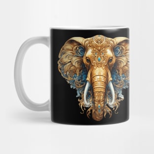 Ornate Elephant Mug